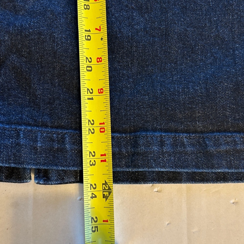Lauren by Ralph Lauren Jean Co Premium Women’s Blue Denim Pencil Skirt Sz 14 - Picture 13 of 13